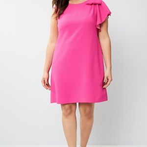 Eliza J Plus Size Bow Shift Dress